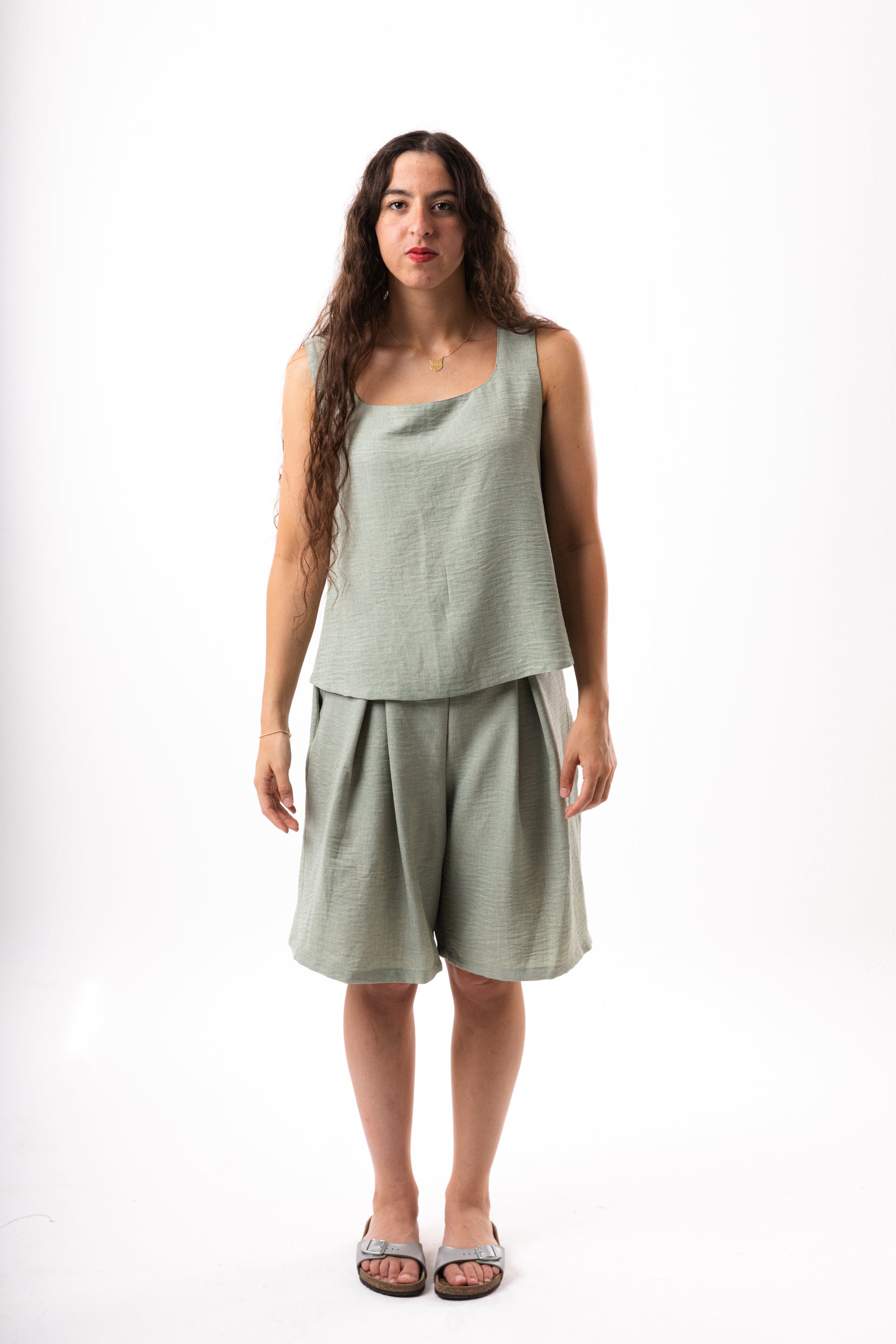 Mint Flowy Set