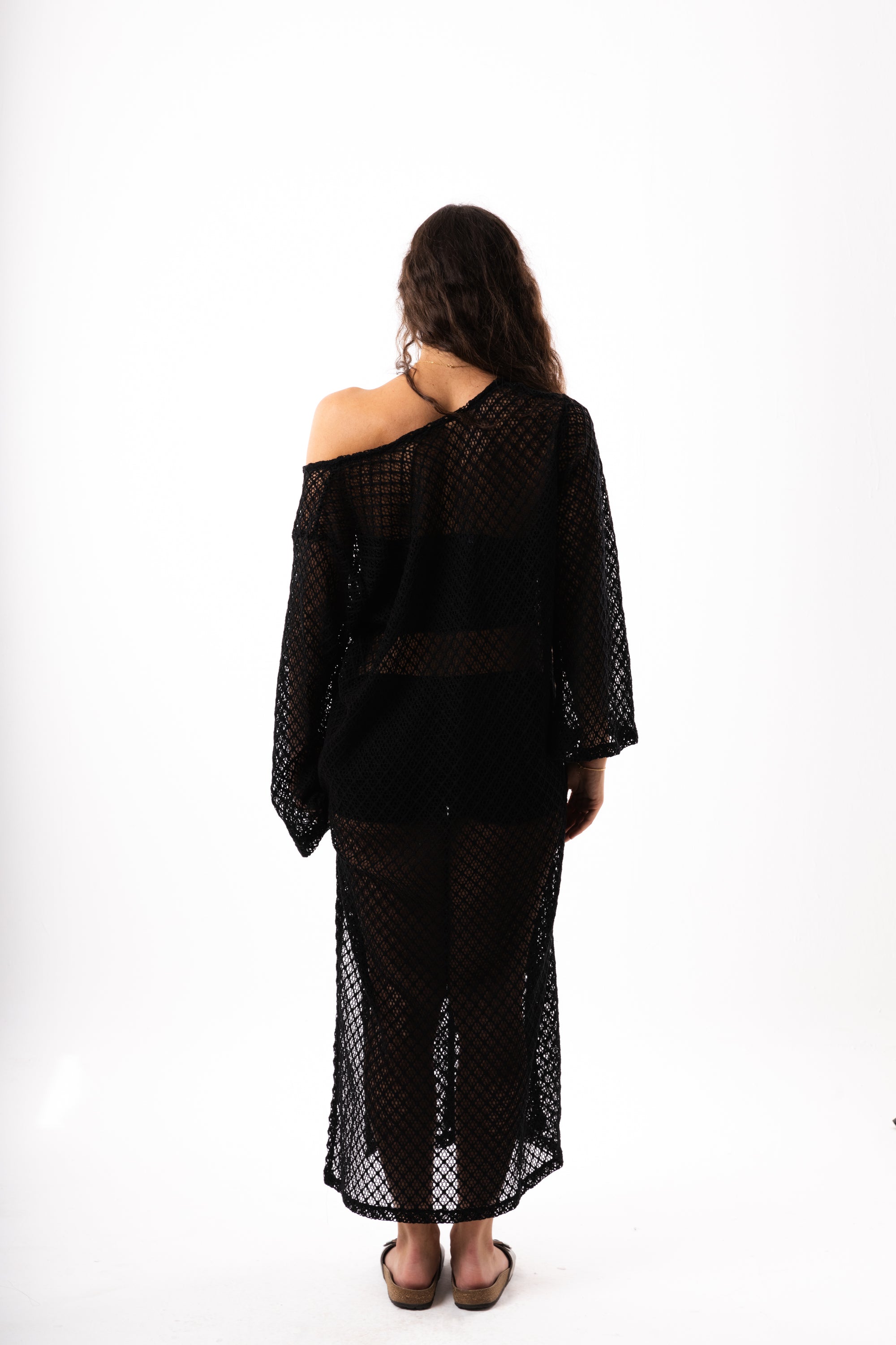 Black Knit Dress
