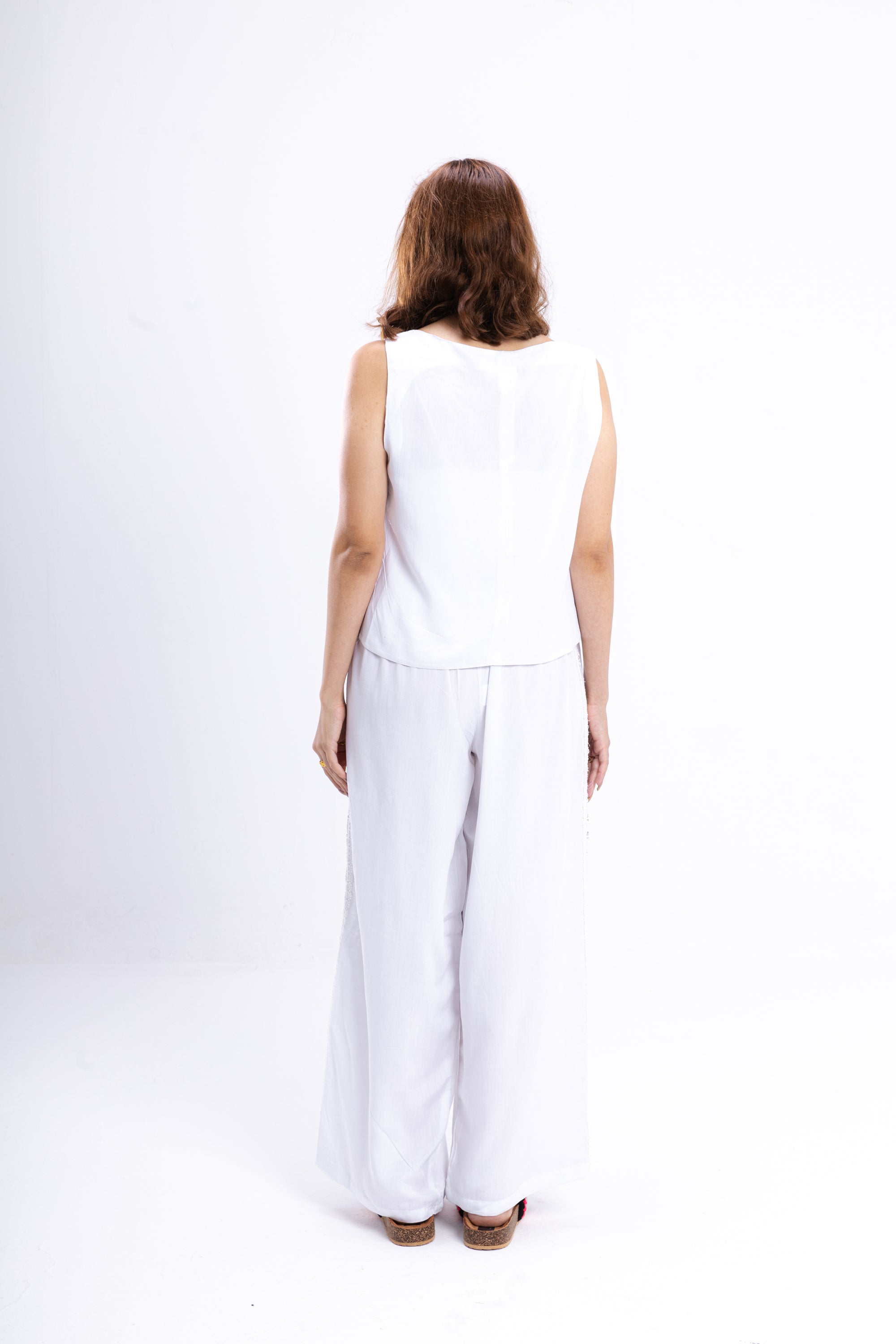 White Dentelle Pajama