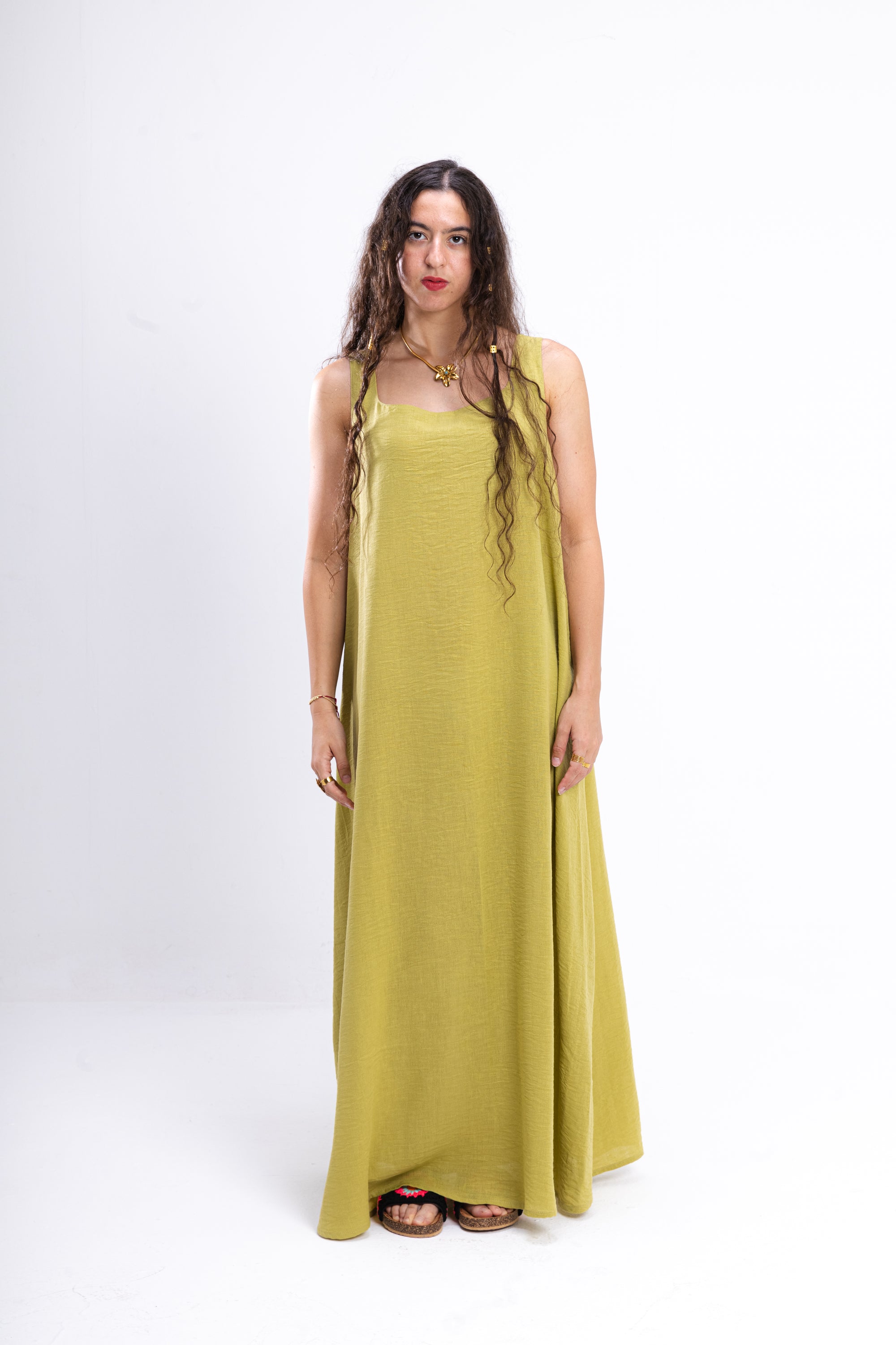 Lime Summer Dress