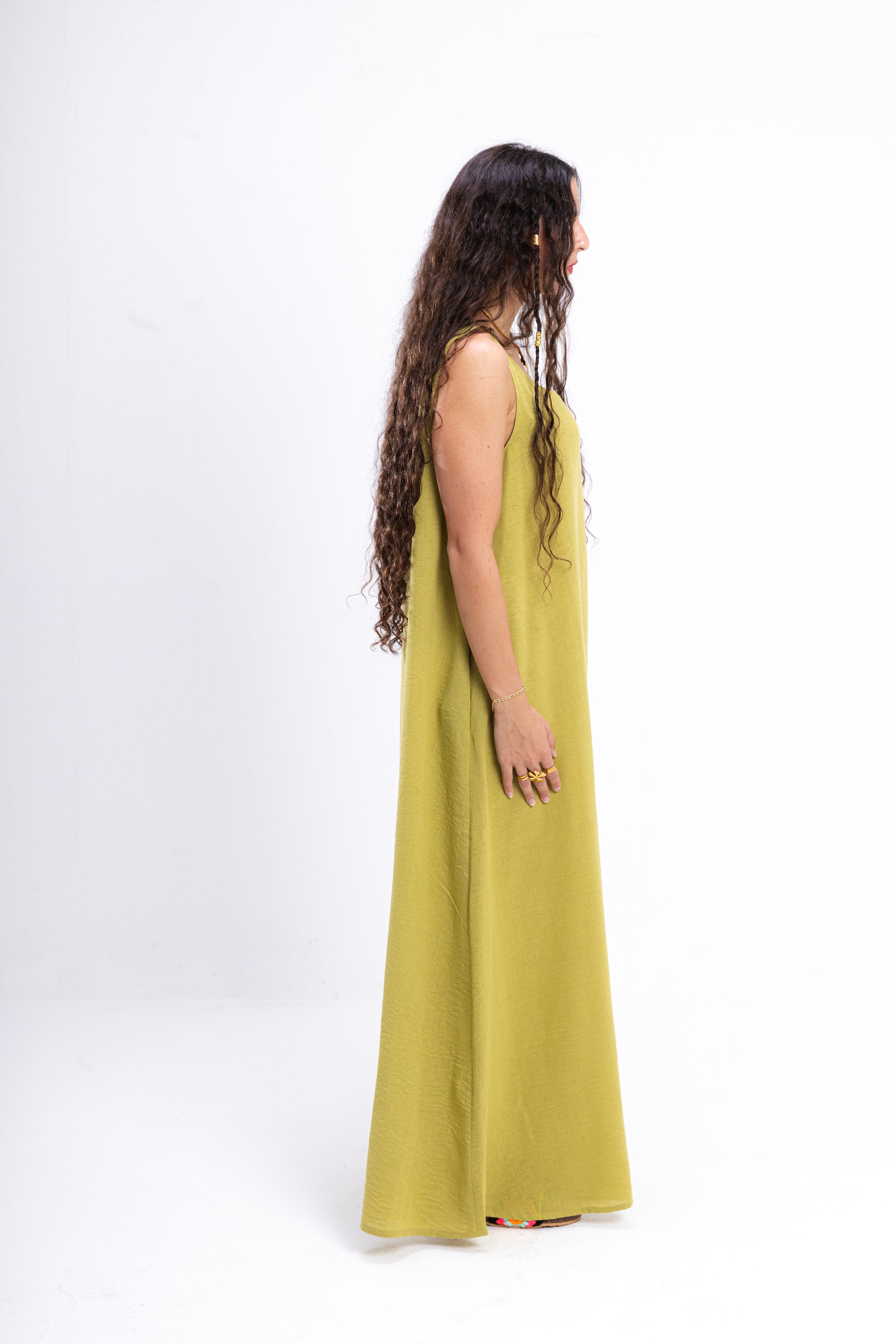 Lime Summer Dress