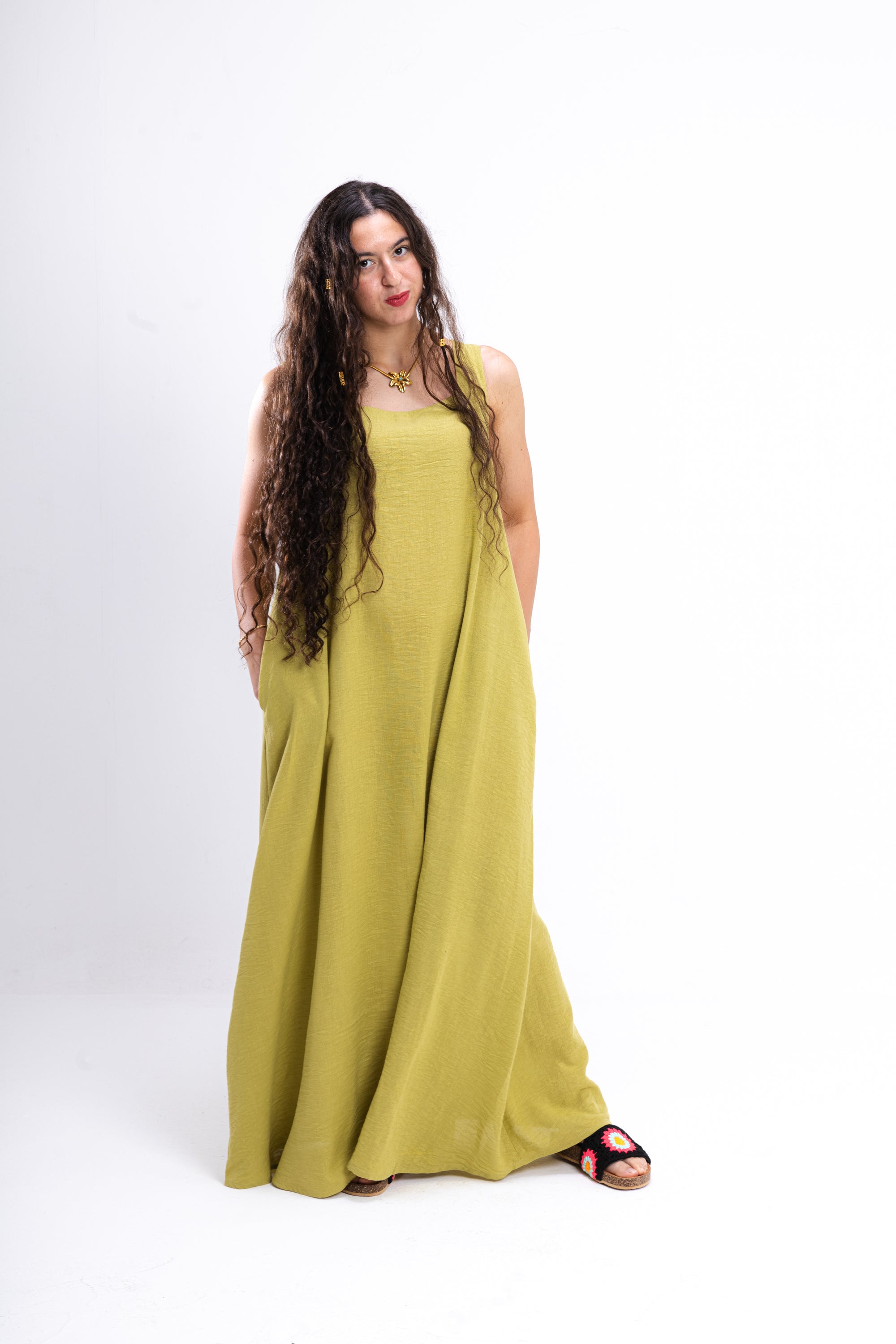 Lime Summer Dress