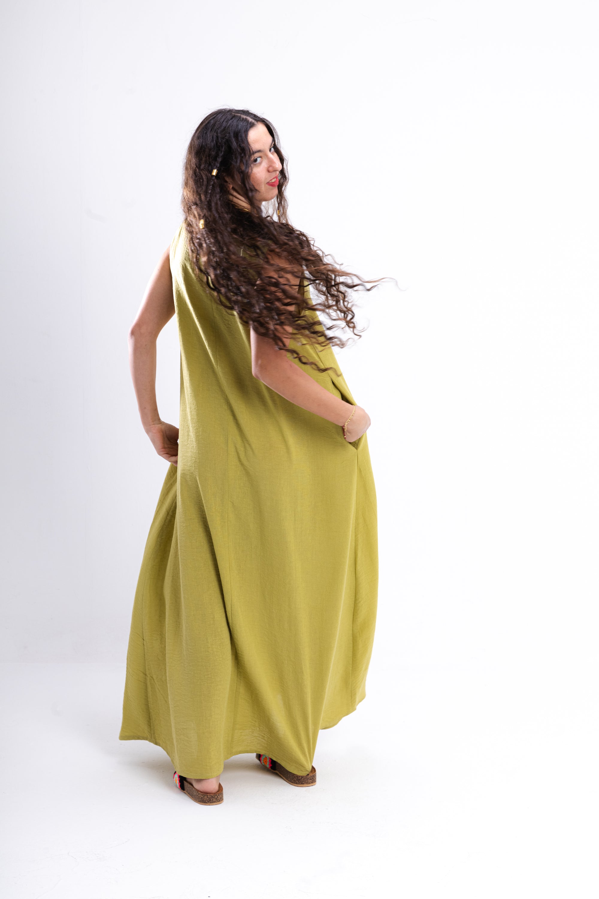 Lime Summer Dress