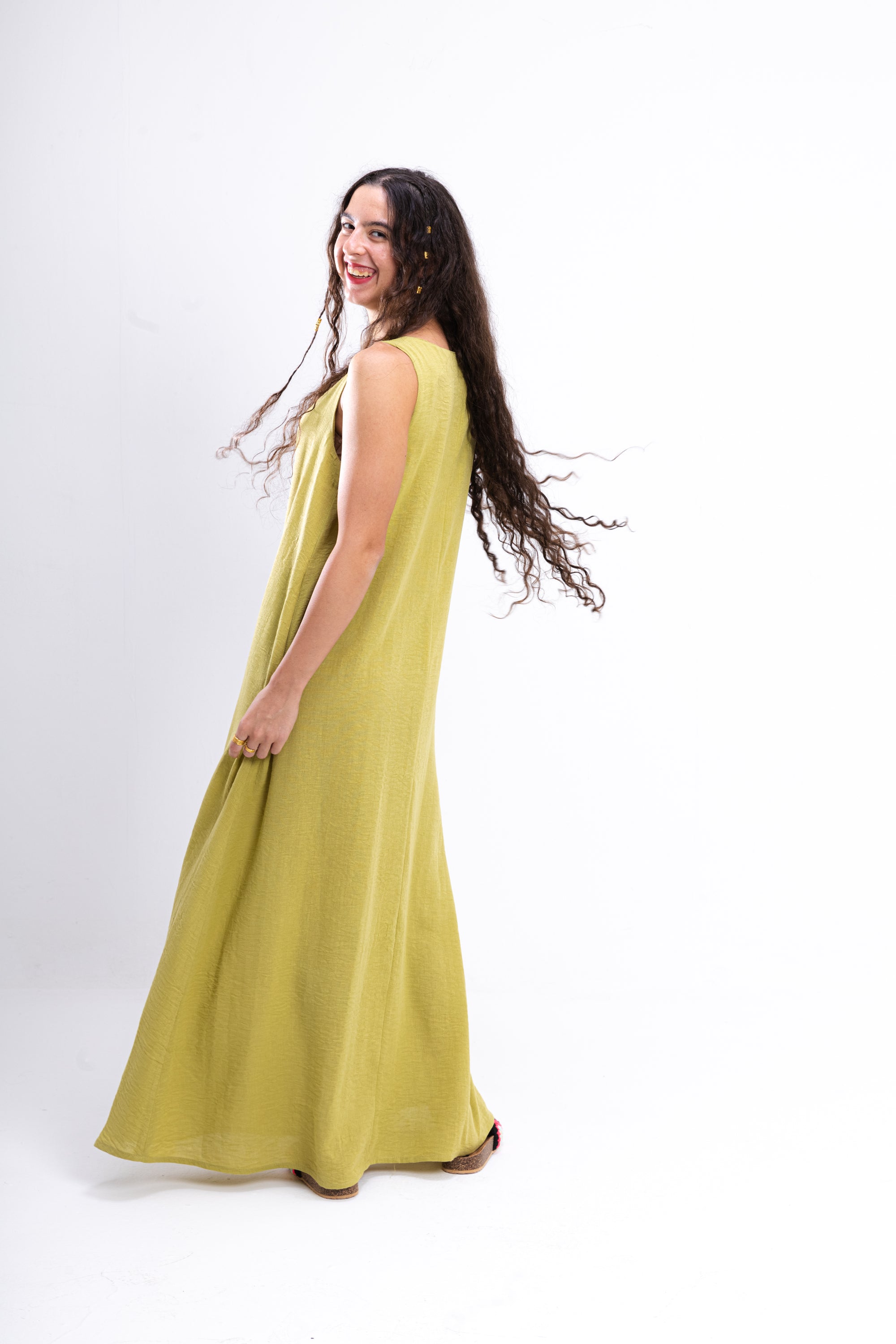 Lime Summer Dress