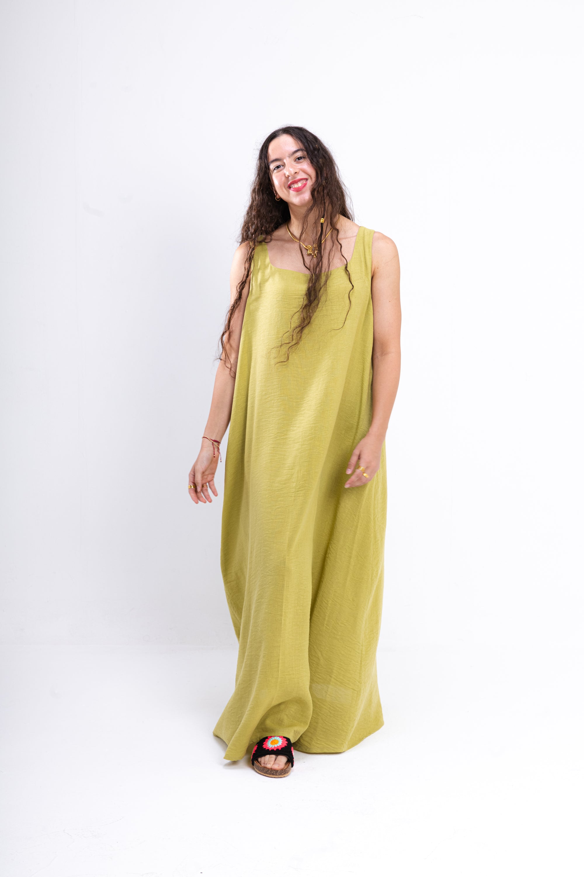 Lime Summer Dress