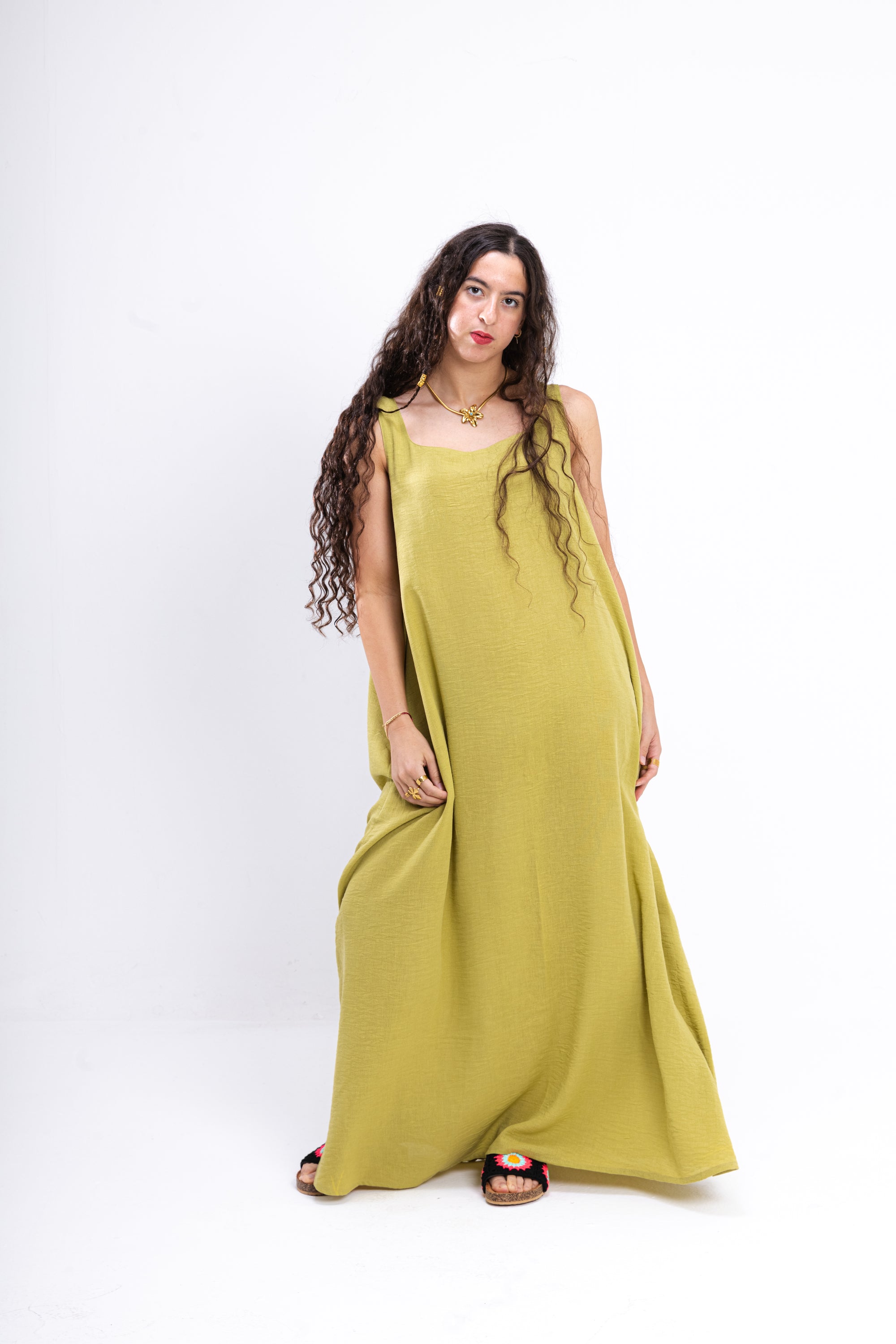 Lime Summer Dress
