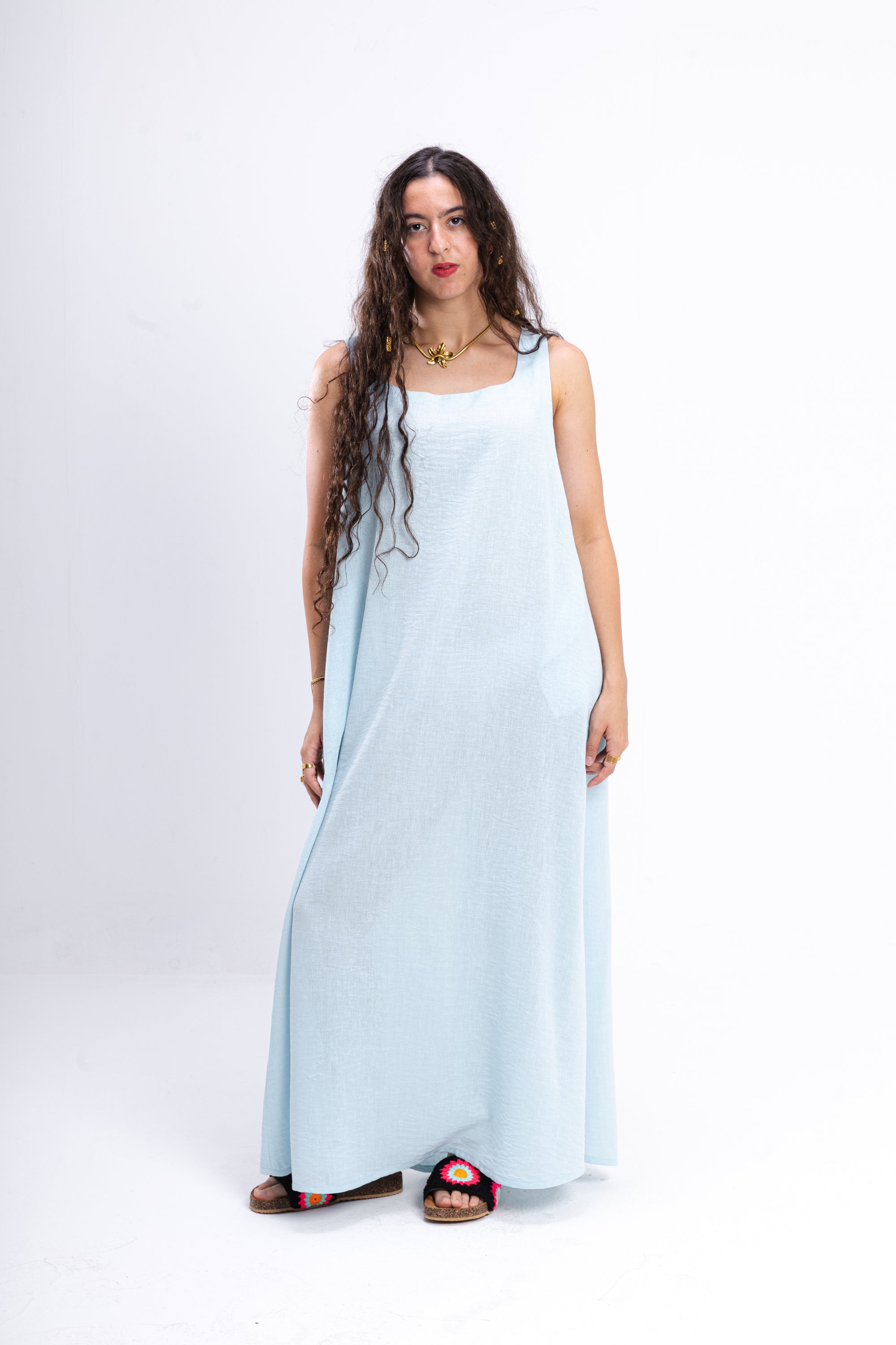 Baby Blue Summer Dress