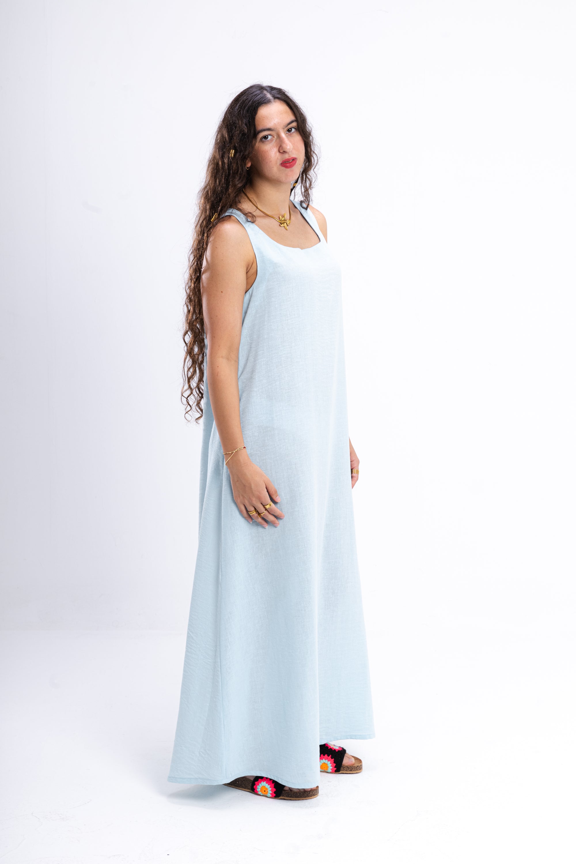 Baby Blue Summer Dress