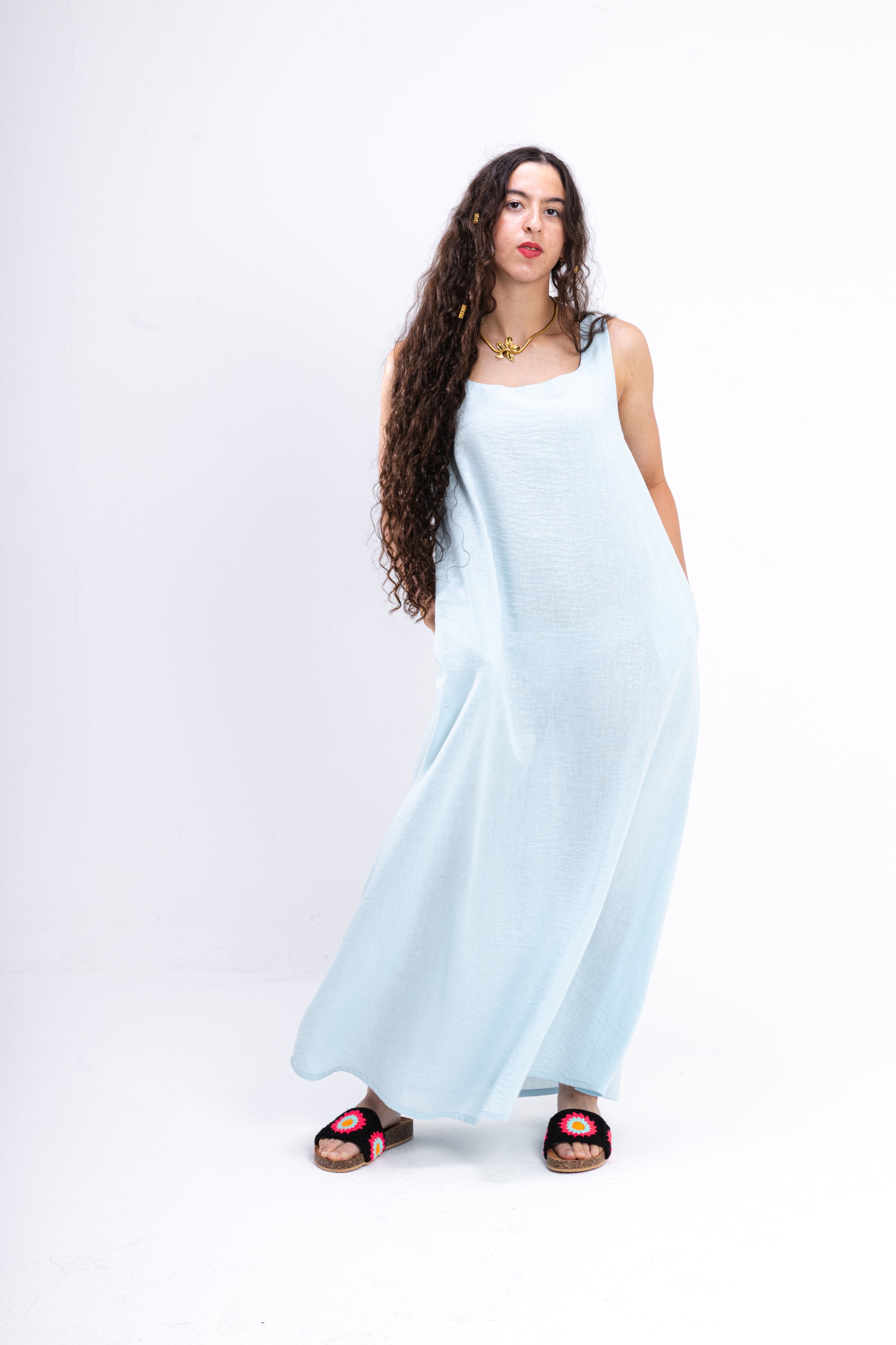 Baby Blue Summer Dress