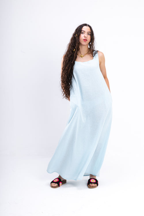 Baby Blue Summer Dress