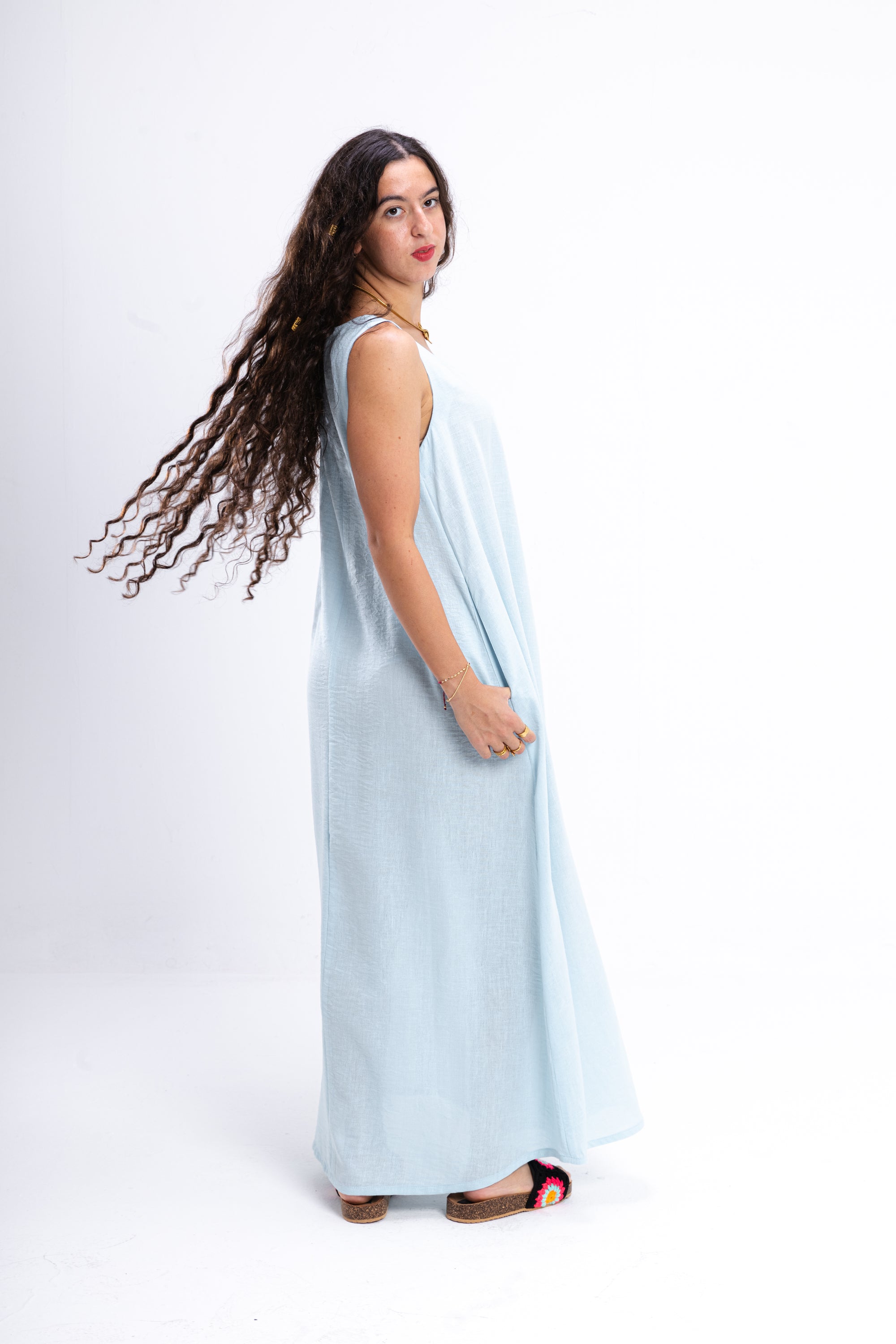 Baby Blue Summer Dress