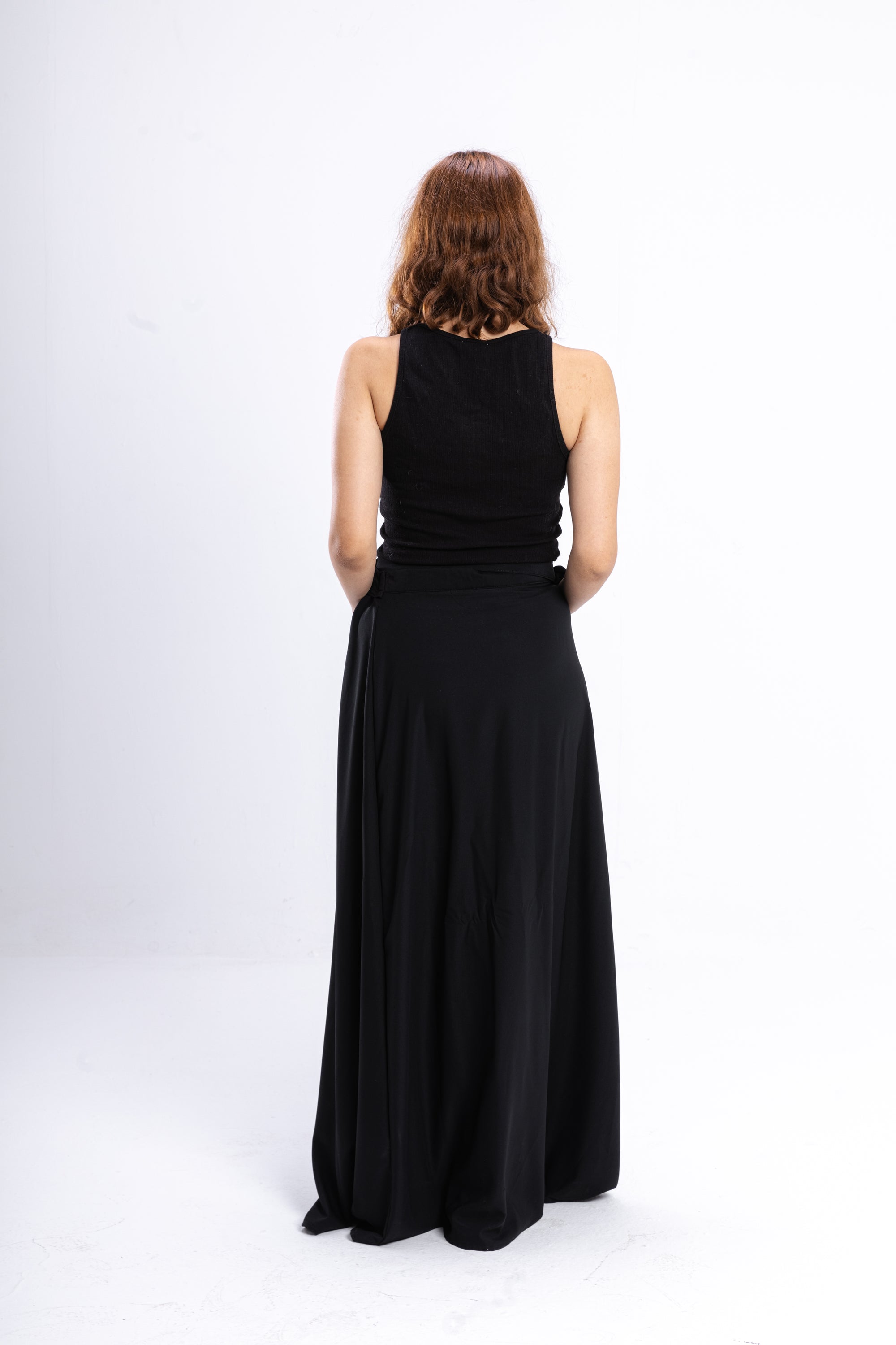 Black Envelope Skirt