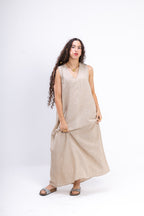 Beige Summer Dress
