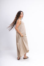Beige Summer Dress