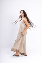 Beige Summer Dress