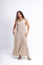Beige Summer Dress