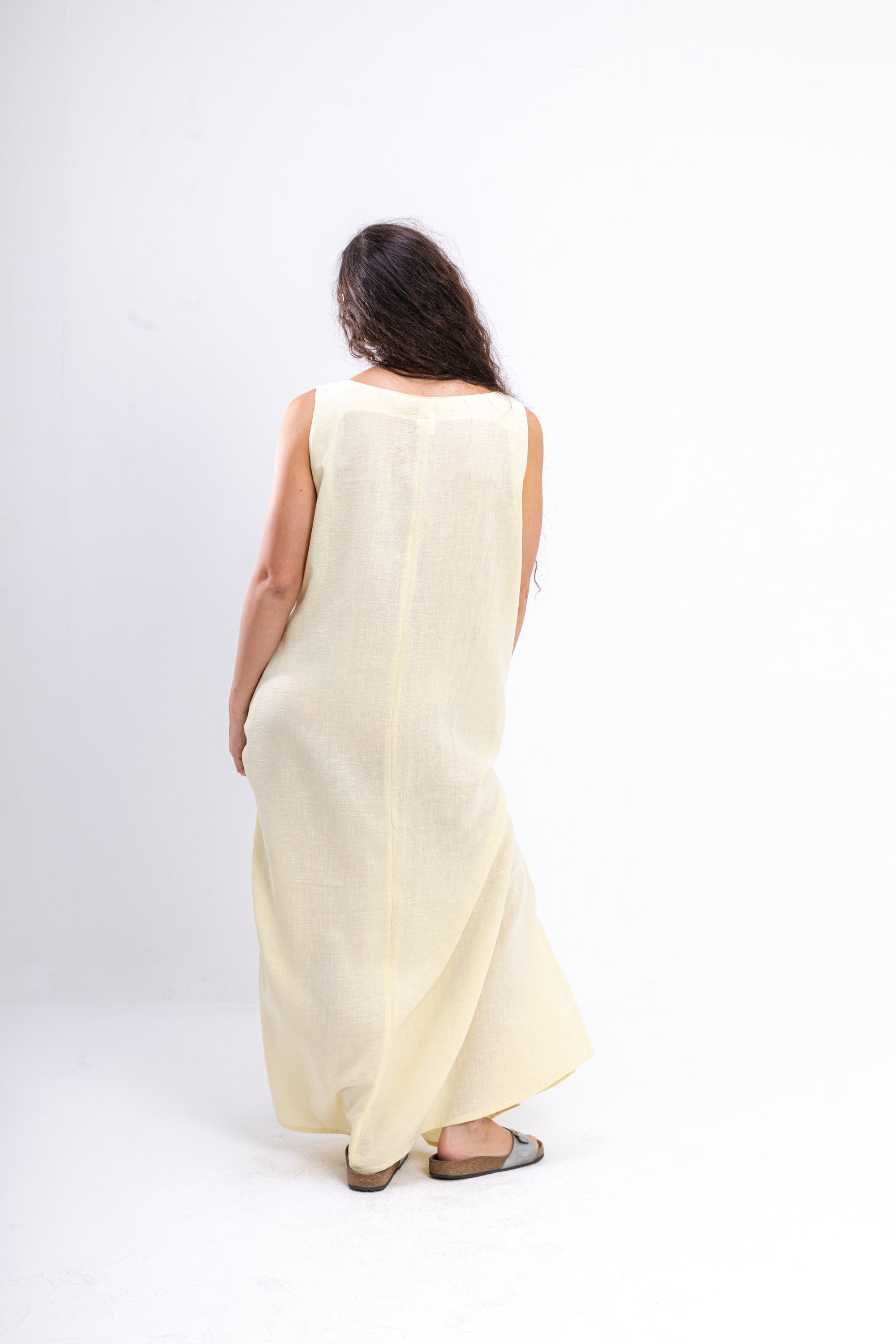 Butter Yellow Summer Dress