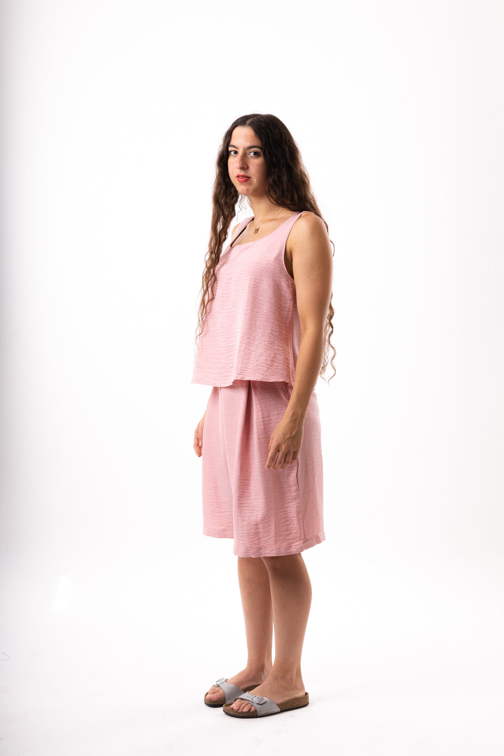 Pink Flowy Set