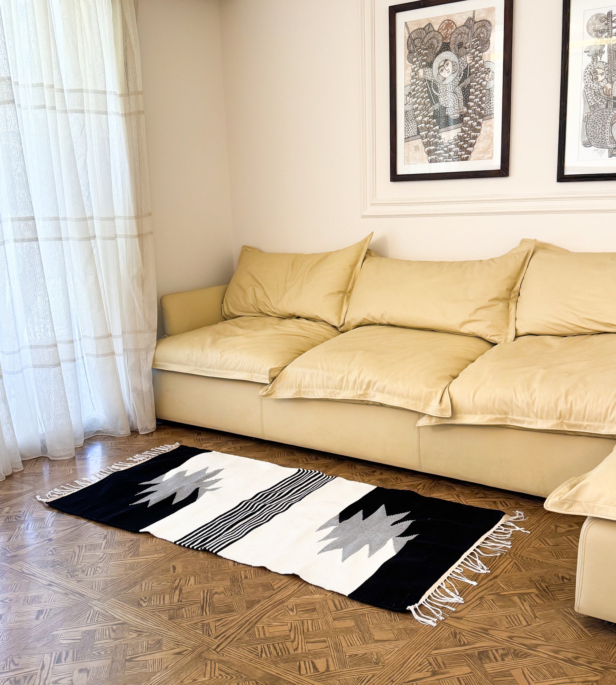 Black Kilim Rug