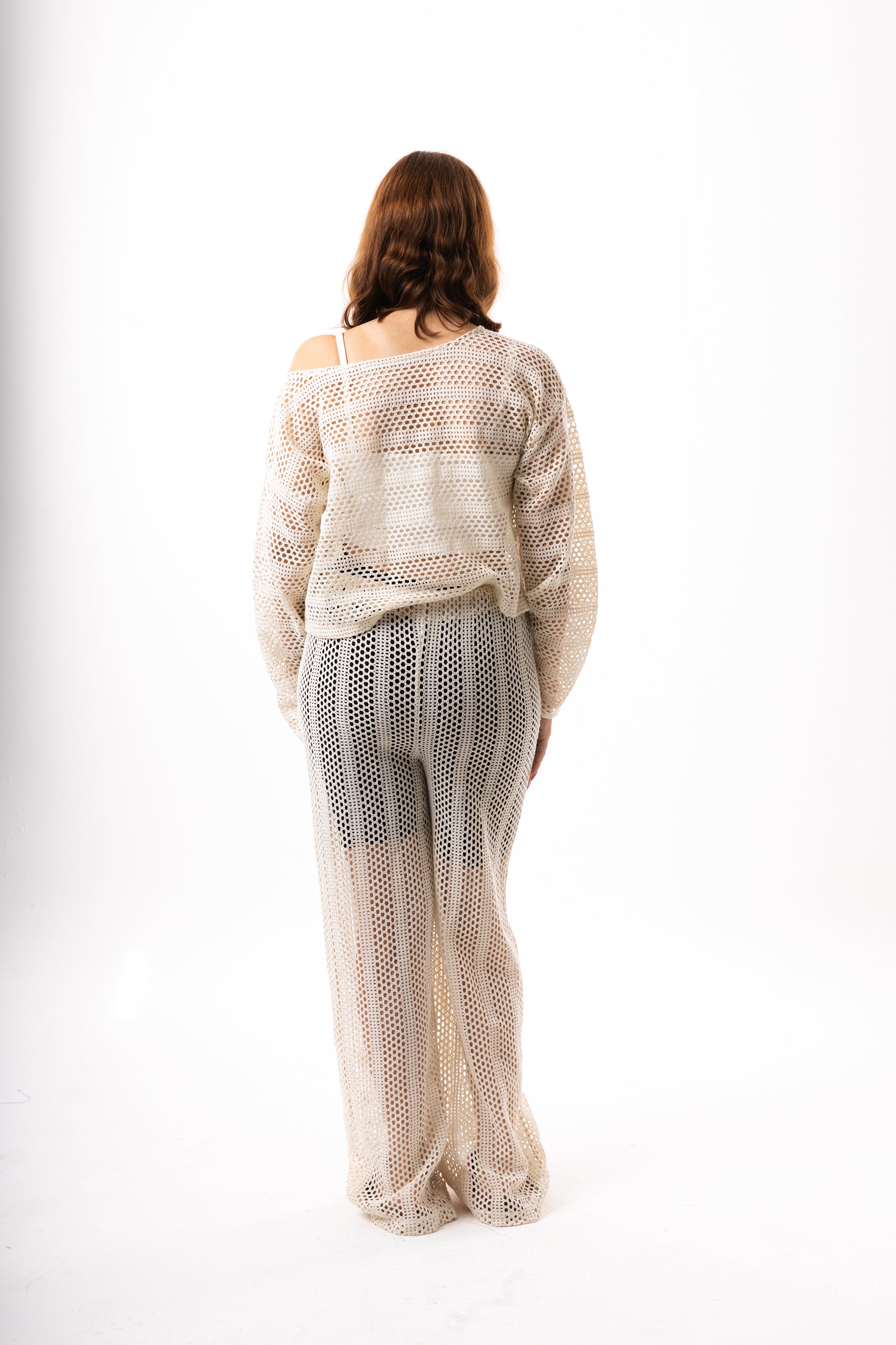 Beige Knit Set