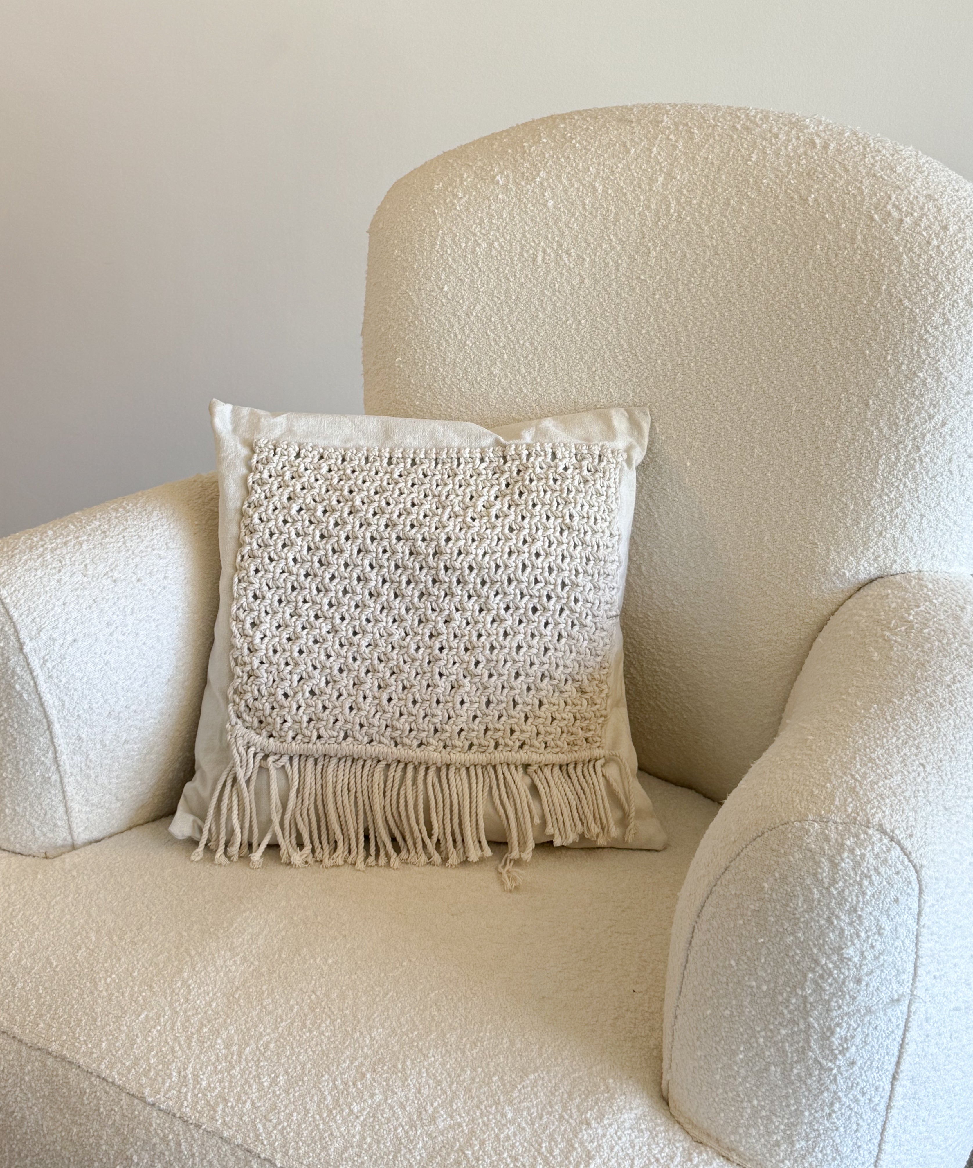 Macrame Cushion