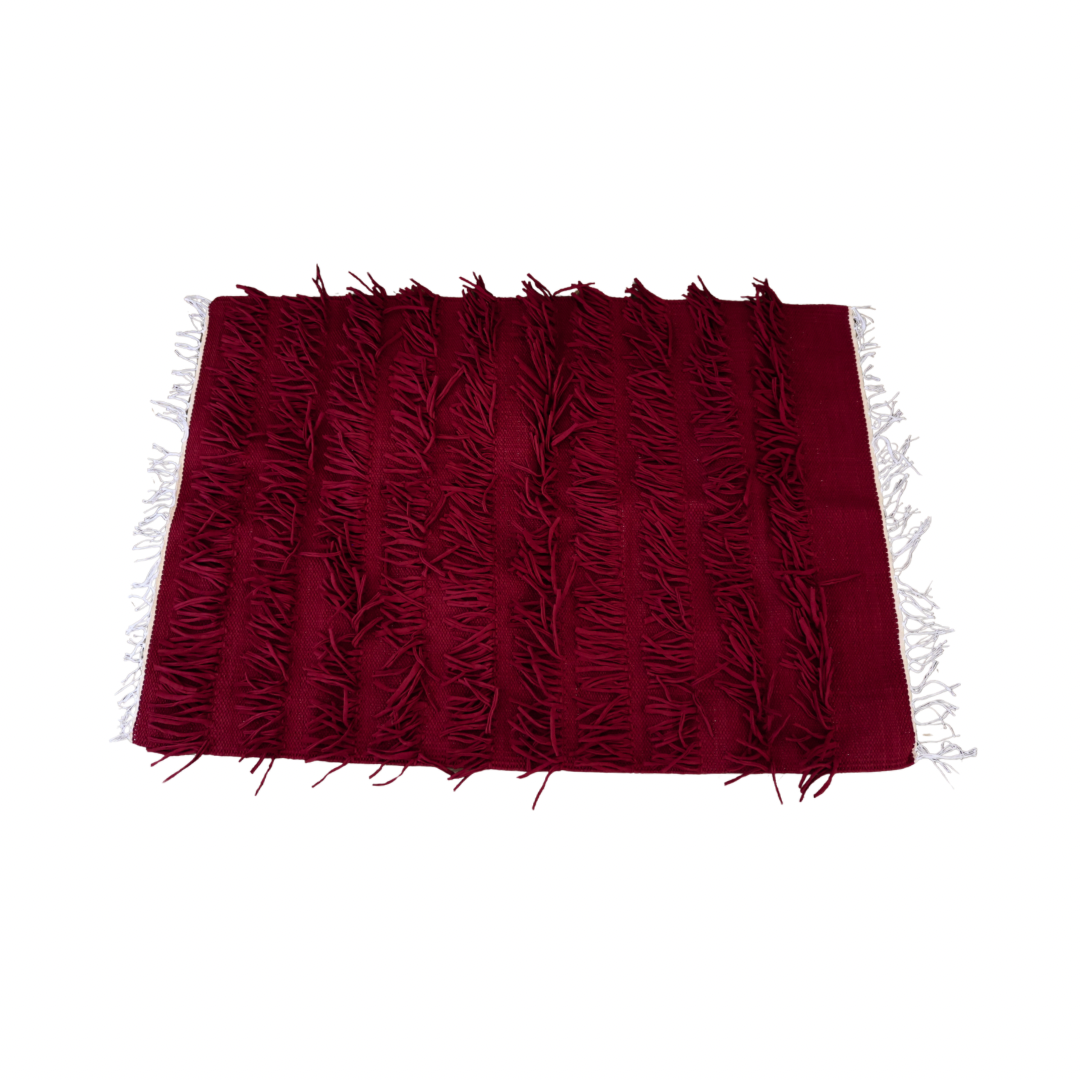 Burgundy Kilim Rug